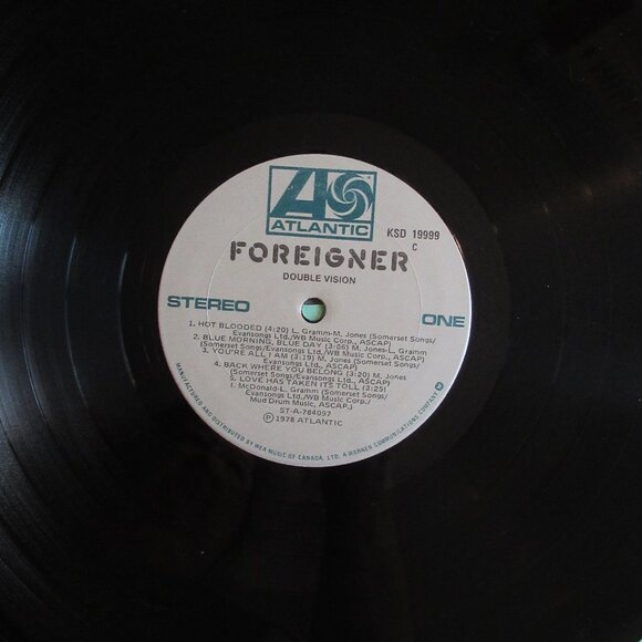 Foreigner, Double Vision, Vintage, Vinyl, Album, Music, 70s - Picture 3 of 12